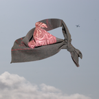 V.Stitch OPEN-MY-DOOR Silk Scarf