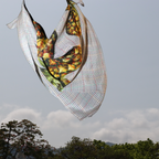 V.Stitch SPIN-ON-STUDD Silk Scarf
