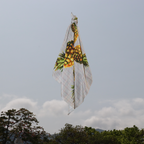 V.Stitch SPIN-ON-STUDD Silk Scarf