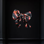 V.Stitch POWER-OF-STRIPE Silk Satin Tie Scarf