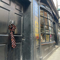 V.Stitch POWER-OF-STRIPE Silk Satin Tie Scarf