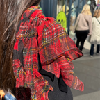 V.Stitch V-IN-THE-NET Puffy Silk Scarf