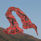 V.Stitch V-IN-THE-NET Puffy Silk Scarf