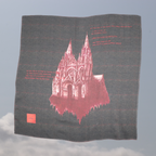 V.Stitch OPEN-MY-DOOR Silk Scarf